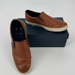 Men's Cole Haan Brown Nantucket Deck Slip-On Loafers 10.5